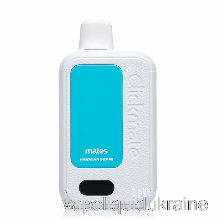 Vape Liquid Ukraine 7 Daze Clickmate 15000 Disposable Kit Hawaiian Gummi